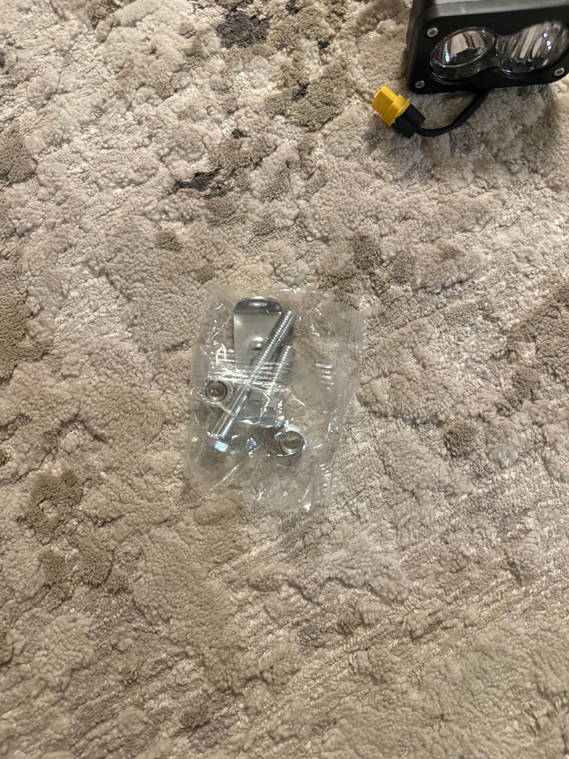 Mounting hardware included with REVWORKZ Baja Light Kit